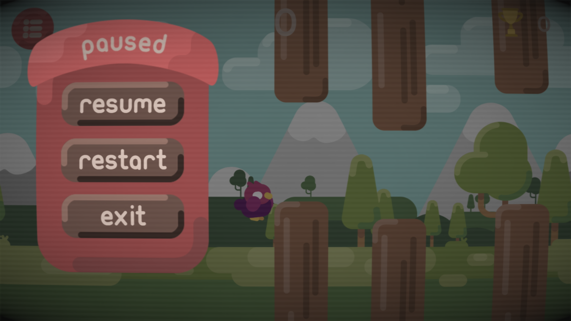 paused screen render