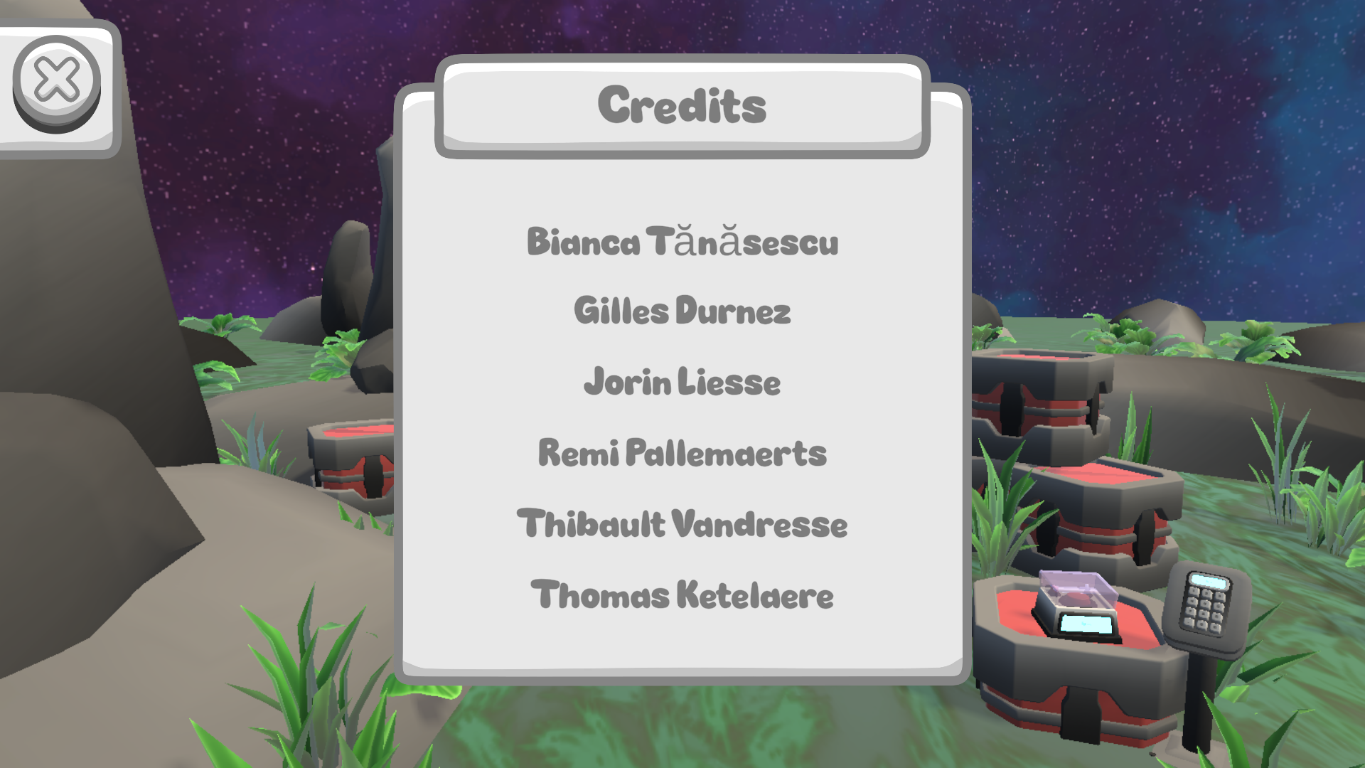 credit screen render